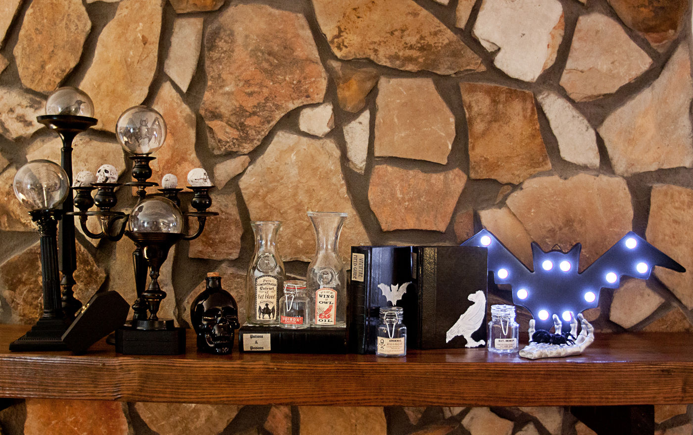 DIY Halloween decor. (Photo / Katherine Frye)